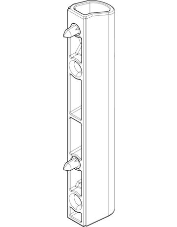 Bild Eckband, NT, K3/100, DIN Links-Rechts, Stahl, weiß, verzinkt-1