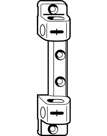 Drehkipp-Axerlager, NT, K3/100, DIN Links-Rechts, verzinkt