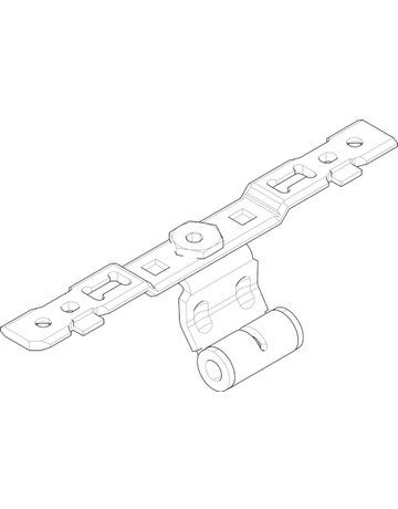 Bild Drehflügel-Falzband, E5, DIN Links-Rechts, NT, H-12/18-9, Stahl, verzinkt - Roto-2