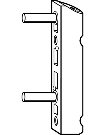 Bild Eckband, NT/NX, K6/130, DIN Links-Rechts, Stahl, verzinkt-2