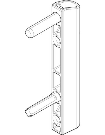 Bild Eckband, NT/NX, K6/130, DIN Links-Rechts, Stahl, verzinkt-3