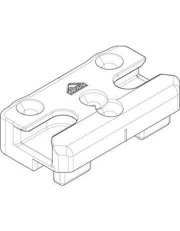 Bild DK-SI-Schließstück, K, NT, Nr. 251, DIN Links-Rechts, Zinkdruckguss, silberfarbig - Roto-2