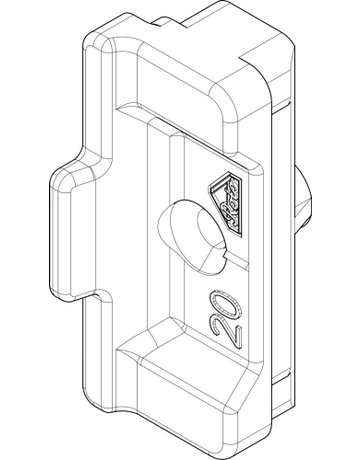 Bild Drehkipp-Mittelschließer, NT, Nr. 04, DIN Links-Rechts, Zinkdruckguss - Roto-1