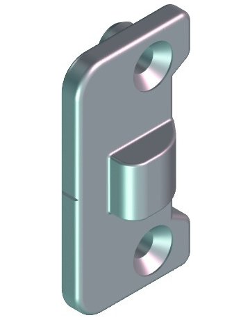 Bild Drehkipp-Mittelschließer, NT, DIN Links-Rechts, Zinkdruckguss - Roto-0