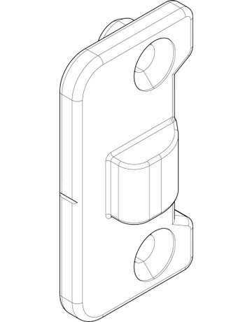 Bild Drehkipp-Mittelschließer, NT, DIN Links-Rechts, Zinkdruckguss - Roto-1
