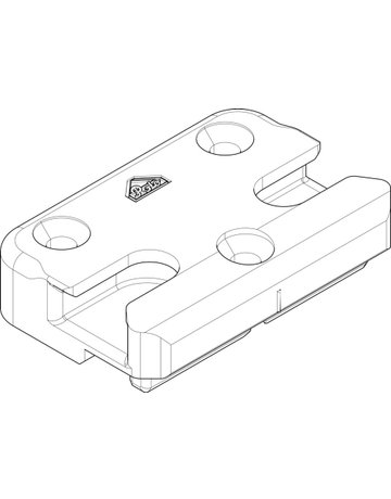 Bild DK-SI-Schließstück, K, NT, Nr. 211, DIN Links-Rechts, Zinkdruckguss, silberfarbig - Roto-1