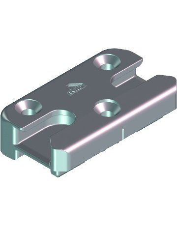 Bild DK-SI-Schließstück, K, NT, Nr. 241, DIN Links-Rechts, Zinkdruckguss, silberfarbig - Roto-0