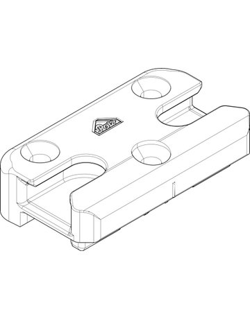 Bild DK-SI-Schließstück, K, NT, Nr. 241, DIN Links-Rechts, Zinkdruckguss, silberfarbig - Roto-1