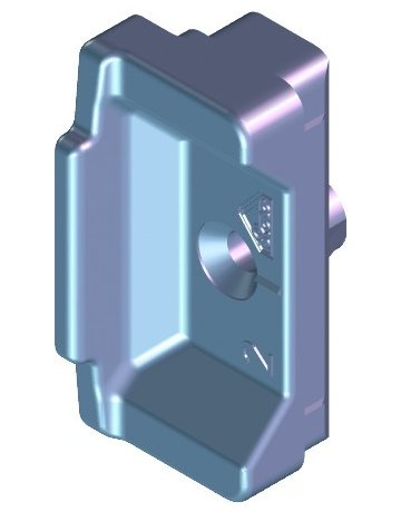 Bild Drehkipp-Mittelschließer, NT, Nr. 12, DIN Links-Rechts, Zinkdruckguss, signalgrau - Roto-0