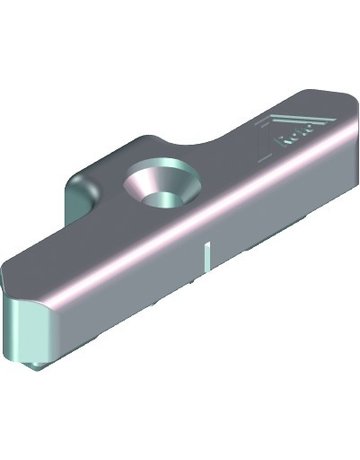 Bild DK-Schließstück, K, NT, Nr. 202, DIN Links-Rechts, Zinkdruckguss, silberfarbig - Roto-0