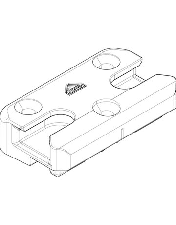 Bild DK-SI-Schließstück, K, NT, Nr. 202, DIN Links-Rechts, Zinkdruckguss, silberfarbig - Roto-1