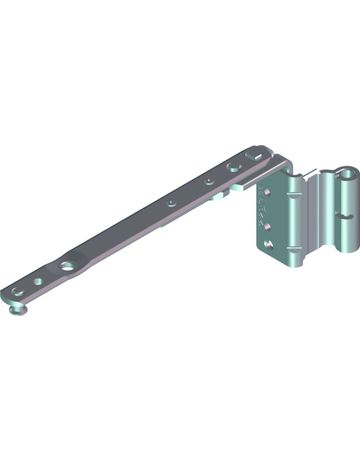 DK-Axerarm, NT, K, Gr. 150, DIN Links, KF 12/20-13, weiß - Roto