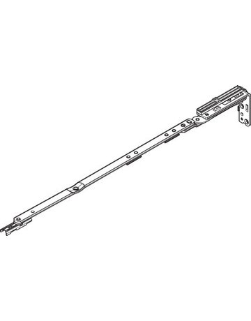 Bild DK-Axerarm, Gr. 500, DIN Links, Stahl NT Designo II, schwarz - Roto-2