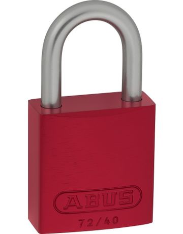 Bild AV - Vorhangschloss, LoveLock 72LL/40, Aluminium schwarz - Abus-1