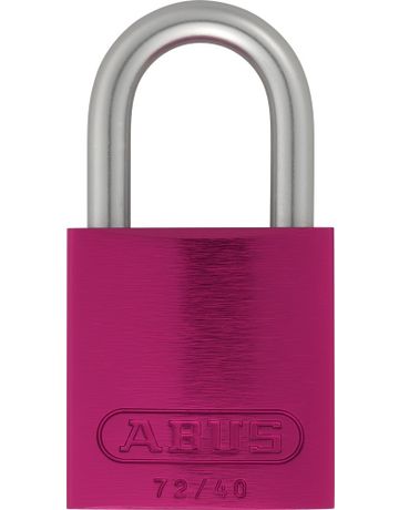 AV - Vorhangschloss, LoveLock 72LL/40, Aluminium pink - Abus