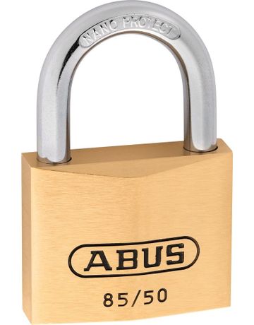 Bild AV - Vorhangschloss 85/50, Messing massiv - Abus-1