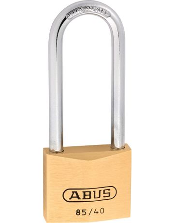 Bild AV - Vorhangschloss 85/40HB63 Lock-Tag, Messing massiv - Abus-1