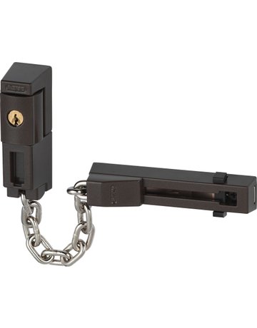 Bild Wohnungseingangstür- Türkette, abschließbar, SK78 B/DFNLI, Stahl braun gehärtet - ABUS-1