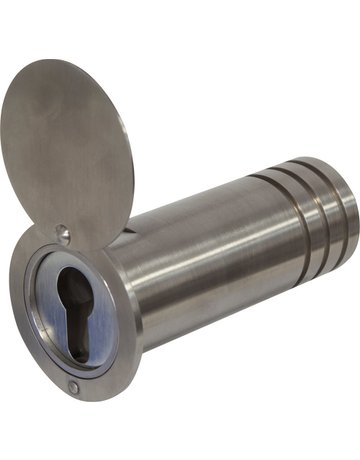 Bild OB-Schlüsseltresor,KeySafe 729 Zylindergeh. herausnehmb.,ER ER rostfrei - ABUS-0