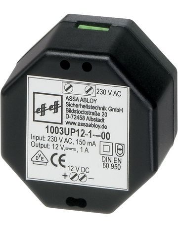 OT-Netzteil, 1003UP, zu Türsteuerungssystem, 12V DC, 1A, Unterputz