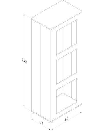 Bild OT-Aufputzdose, für Steuerterminal, 1385EG3-7, Kunststoff, zum Anschrauben lackiert - effeff-1