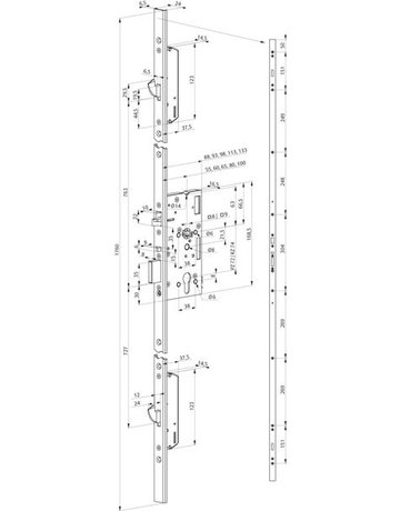 Bild PA-MFV 529X,1-flg PZ92/9,D35,U24x1760,Si,PAF-E,TF - effeff-1