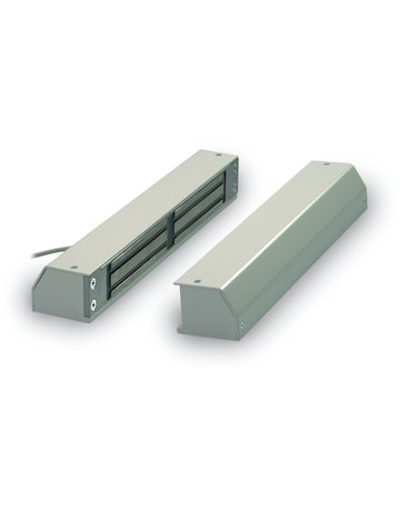 Bild OT-Haftmagnet, elektrisch, 827-AP, Stahl, 2500N, grauweiß beschichtet - effeff-0