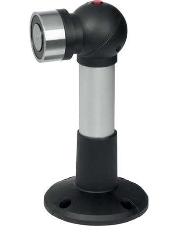 Bild OT-Haftmagnet, elektrisch, 830-3BW2U, Aluminium, 300N, schwarz, silber eloxiert - effeff-0