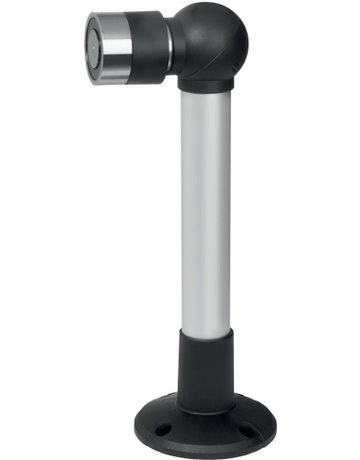Bild OT-Haftmagnet, elektrisch, 830-5BW3-D, Aluminium, 500N, schwarz, silber eloxiert - effeff-0