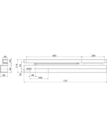 Bild Türschließer DC 700FT0 EN 3-6,silberfarbig,12V - effeff-2