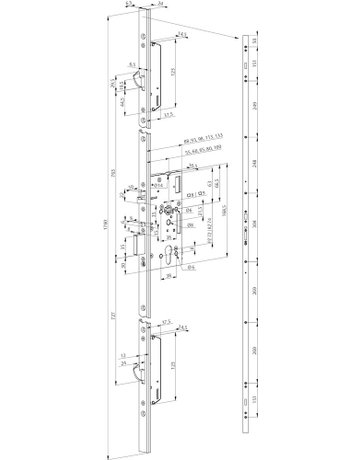 Bild PA-MFV 529X,1-flg PZ72/9,D55,U24x1760,Si,PAF-E,TF - effeff-1