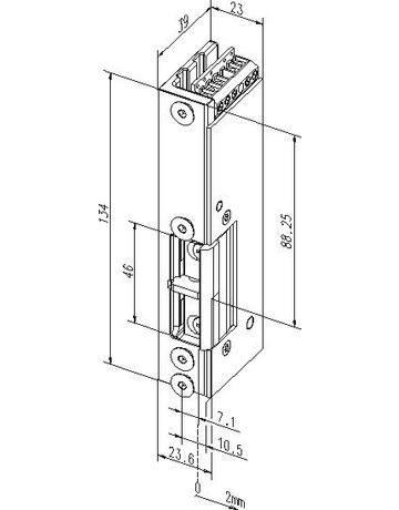 Bild 131® RR Fafix® ohne Stulp 24 V GS/WS Din Links - effeff-1
