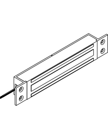 Bild MINI MAGNET 600LBS ALU / SENSOR / EINBAUMONTAGE 12V-24V GS - effeff-0