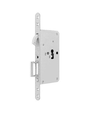 Bild Schiebetürschloss 0353 BB,D55,F20x235rd,ER - BKS-0