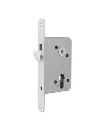 Bild Schiebetürschloss 0375 PZ60/8,D55,F20x205rd,NiSi - BKS-0