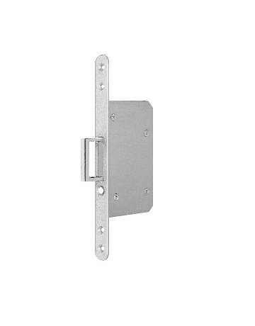 Bild Schiebetürschloss 0393 UG,F20x216rd,NiSi - BKS-0