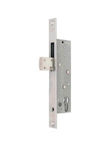 Bild Schiebetürschloss 1205SRH PZ,D30,F24x243ktg,NiSi - BKS-0
