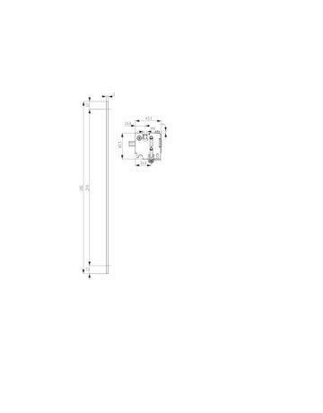 Bild Flachstulp B 9054 20x285,rund,edelstahl,DL - BKS-1