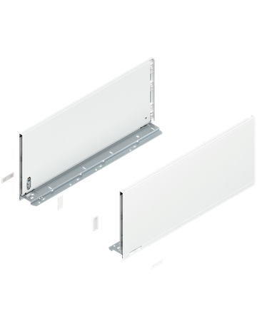 Bild LEGRABOX Zarge, Höhe F (241 mm), NL=550 mm, links/rechts, für LEGRABOX pure, seidenweiss matt - Blum-0