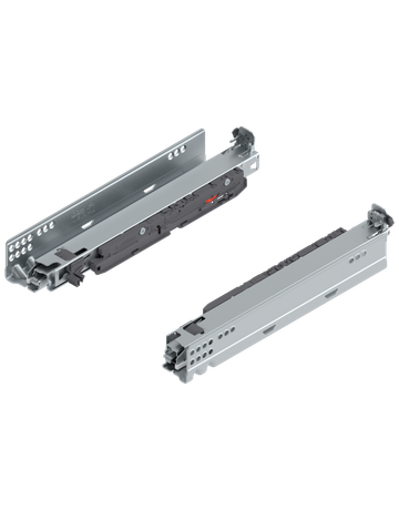 Bild MOVENTO mit BLUMOTION S, Vollauszug, Führung, 40 kg, NL=320 mm, für Kupplung, links/rechts, verzinkt-0