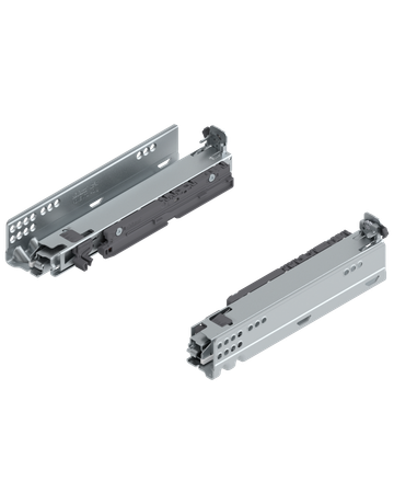 Bild MOVENTO mit BLUMOTION, Vollauszug, Führung, 40 kg, NL=250 mm, für Kupplung, links/rechts, verzinkt-0