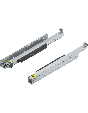 Bild MOVENTO mit TIP-ON, Vollauszug, Führung, 70 kg, NL=520 mm, für Kupplung, links/rechts, verzinkt - Blum-0