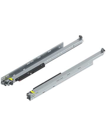 Bild MOVENTO mit TIP-ON, Vollauszug, Führung, 60 kg, NL=700 mm, für Kupplung, links/rechts, verzinkt - Blum-0