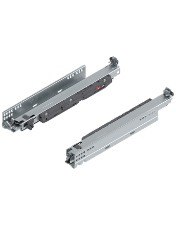 Bild MOVENTO mit BLUMOTION S, Vollauszug, Führung, 40 kg, NL=380 mm, für Kupplung, links/rechts, verzinkt-0