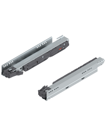 Bild LEGRABOX Korpusschiene mit BLUMOTION S, Vollauszug, 40 kg, NL=350 mm, links/rechts, verzinkt-0