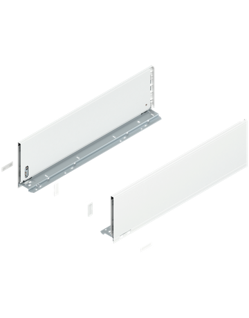 Bild LEGRABOX Zarge, Höhe C (177 mm), NL=600 mm, links/rechts, für LEGRABOX pure, seidenweiss matt - Blum-0