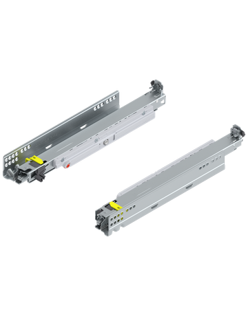 Bild MOVENTO mit TIP-ON, Vollauszug, Führung, 40 kg, NL=380 mm, für Kupplung, links/rechts, verzinkt - Blum-0