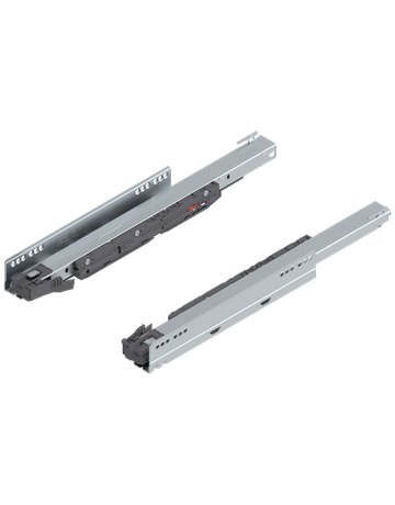 Bild LEGRABOX Korpusschiene mit BLUMOTION S, Vollauszug, 40 kg, NL=450 mm, links/rechts, verzinkt-0