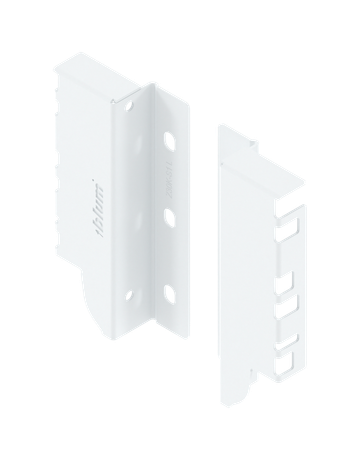 Bild TANDEMBOX Holzrückwandhalter, Höhe K (128,5 mm), links/rechts, seidenweiss - Blum-0