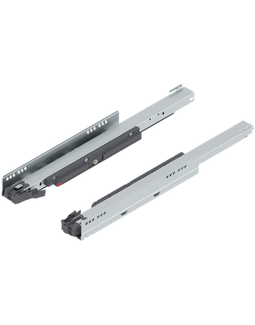 Bild LEGRABOX Korpusschiene mit TIP-ON, Vollauszug, 40 kg, NL=500 mm, links/rechts, verzinkt - Blum-0